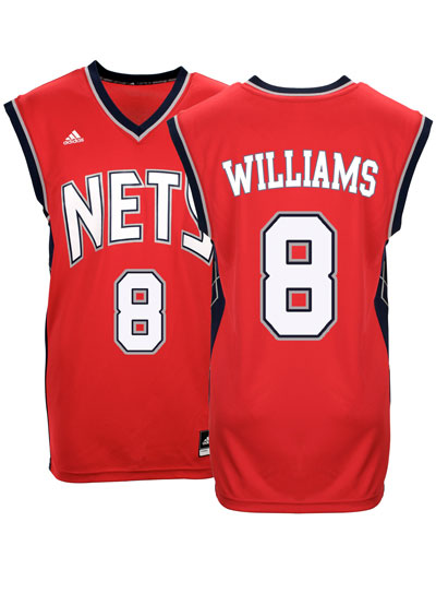 Fashionable and discount NBA New Adidas Jersey Nets 8 Deron Williams Swingman Road Adidas Jerseys